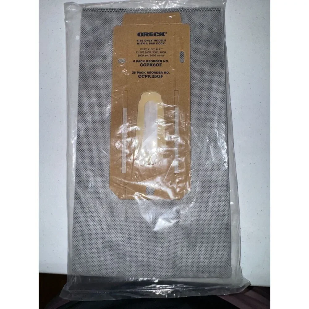 One Oreck XL3, XL5, XL7, XL21, 2000, 3000, 4000, 8000 & 9000 Series Vacuum Bag